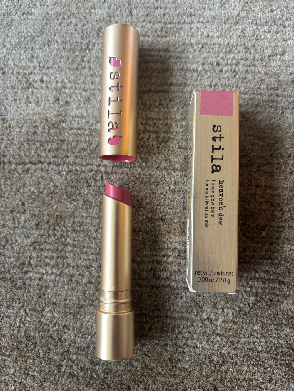 New - Stila 'Heaven's Dew' Honey Glow Balm - Candy Kiss - Full Size